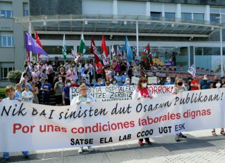 Los sindicatos abandonan de nuevo la reunión de la mesa sectorial de sanidad