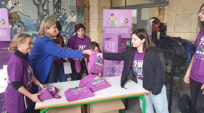 La campaña del 25N de la Diputación de Bizkaia muestra el hartazgo ante la violencia que sufren las mujeres