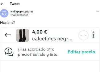 Trata de vender unos calcetines en Wallapop y la conversación es bastante peculiar…