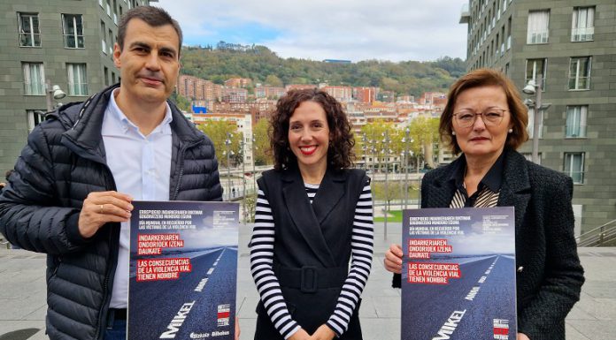Diputación de Bizkaia, Ayuntamiento de Bilbao y Stop Violencia Vial suman esfuerzos por la Seguridad Vial