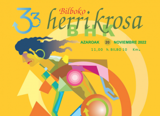 La 33 edición de Bilboko Herri Krosa se celebrará el 20 de noviembre