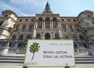 El Ayuntamiento de Bilbao y el Foro para la Paz y la Convivencia colocarán el sábado la primera placa en recuerdo de una víctima del terrorismo