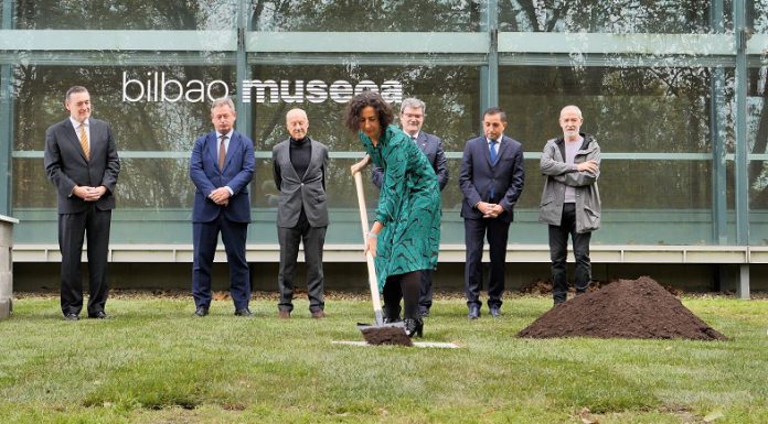 El Museo de Bellas Artes de Bilbao celebra el acto de colocación de la primera piedra de las obras del proyecto de ampliación
