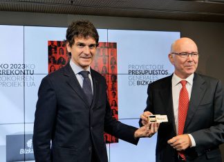 La Diputación presenta un proyecto de presupuestos para blindar la calidad de vida en Bizkaia