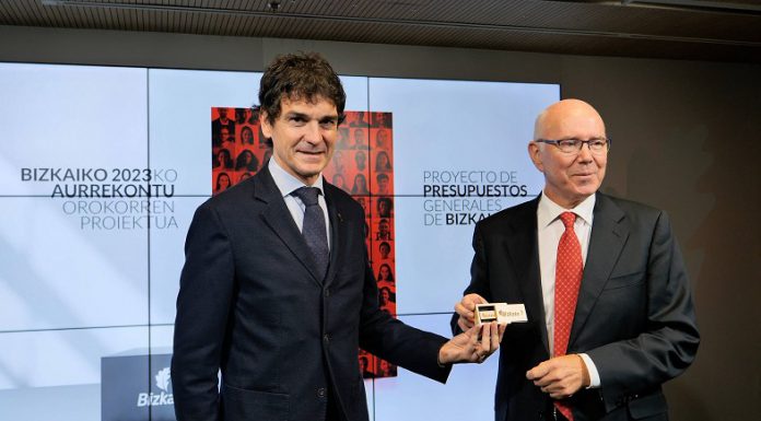 La Diputación presenta un proyecto de presupuestos para blindar la calidad de vida en Bizkaia