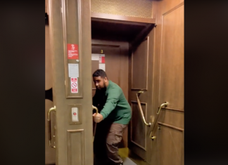 Así es el ‘ascensor de la muerte’ en el que solo unos pocos se atreven a montar