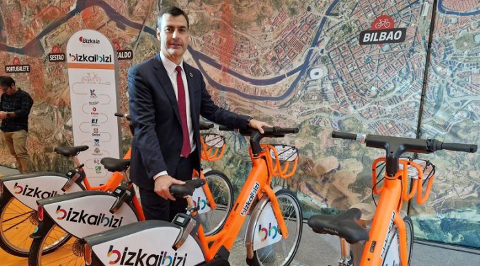La Diputación adjudica a Tier Mobility – Sagalés la puesta en marcha del servicio de préstamo de bicicletas BizkaiBizi