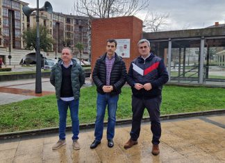 La Diputación de Bizkaia y el Ayuntamiento de Güeñes acuerdan la instalación de un aparcamiento seguro para bicicletas en el municipio