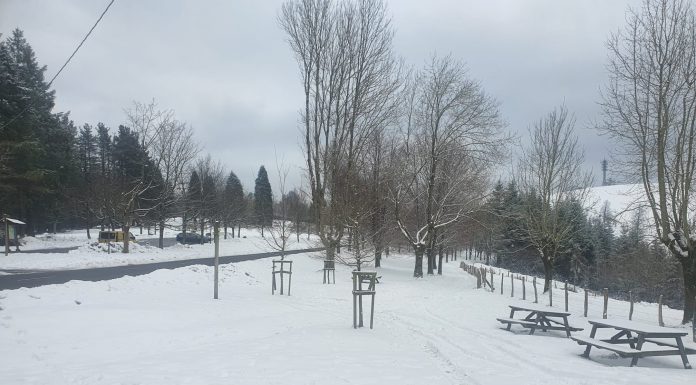 La cota de nieve puede descender hoy a 400 metros