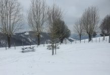 Bizkaia activa la alerta por nieve en el interior y riesgo de granizo en la costa para este sábado