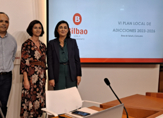 El Ayuntamiento de Bilbao presenta el Plan local para la prevención de adicciones 2023-2026
