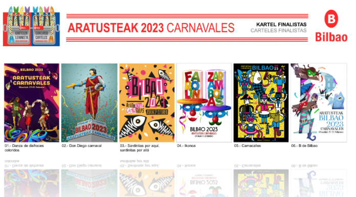 Ya se puede votar por la imagen del carnaval 2023 de Bilbao