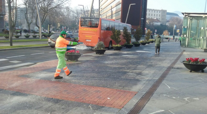 El Ayuntamiento de Bilbao recomienda precaución ante la alerta de nieve y aviso de lluvias persistentes