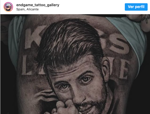 Sorpresa en redes al ver este tatuaje de Piqué al completo