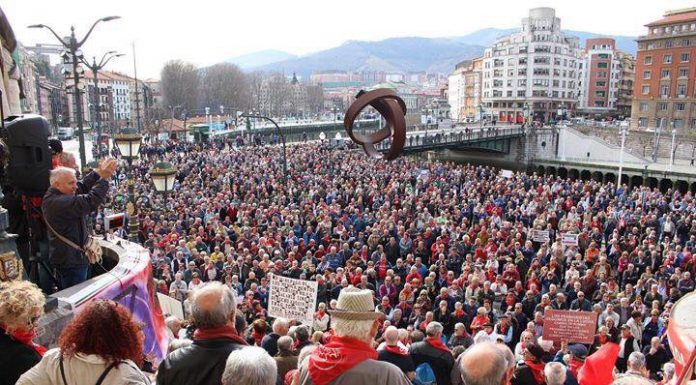Los pensionistas celebran el quinto aniversario de su movilizaciones afirmando que aún hay «mil razones para seguir peleando»