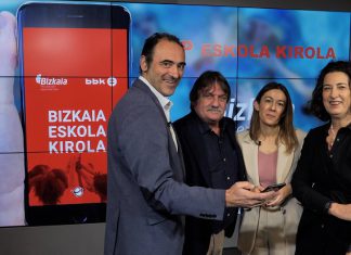 La Diputación Foral de Bizkaia lanza una app que reúne toda la oferta deportiva escolar de Bizkaia
