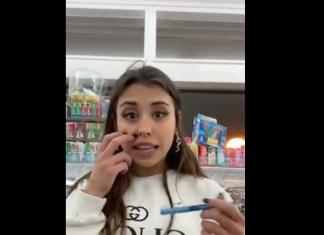 La dependienta de la tienda de gominolas de Gasteiz reaparece con un nuevo vídeo viral