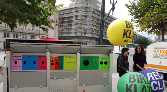 El Ayuntamiento de Bilbao inicia la séptima edición de la campaña de sensibilización en materia de reciclaje entre la población adolescente