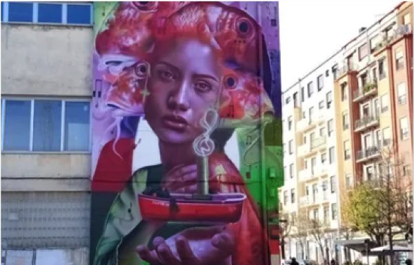 Los murales de Ondarroa y Pasaia consiguen el tercer y décimo puesto en los Street Art Cities Awards