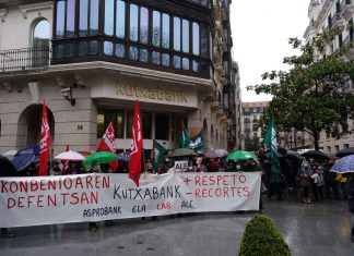 Huelga en Kutxabank
