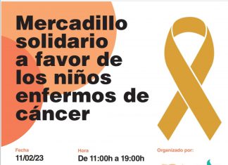 Ermua acoge un mercadillo solidario a favor de los niños enfermos de cáncer