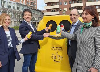 Diputación Foral de Bizkaia, Ayuntamiento de Basauri y Ecoembes presentan la llegada de RECICLOS al municipio