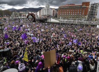 Estas serán las principales manifestaciones del 8M en Euskadi