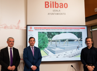El Ayuntamiento de Bilbao invertirá casi un millón de euros en la construcción de una cubierta para el escenario y en la remodelación y ampliación del skate park ubicados en el Parque Eskurtze