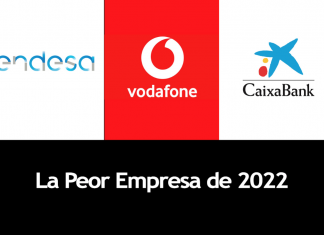 Abiertas las votaciones de los premios a La Peor Empresa del Año: Endesa, CaixaBank y Vodafone son las nominadas