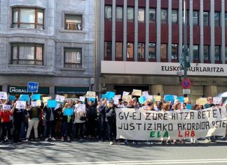 ELA y LAB prorrogan la huelga de personal de Justicia hasta el 17 de mayo