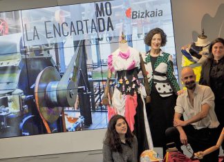 Daniel Lismore, Paco Clavel y profesionales de la moda vizcaína en La Encartada Moda 2023 con la sostenibilidad como eje
