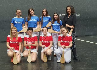 La final del V Torneo Bizkaia Paleta Cuero Femenino tendrá lugar hoy