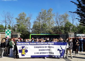 Cinco personas identificadas por acceder al portal de la consejera de Salud durante las protestas de la limpieza de Osakidetza
