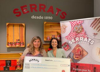 Conservas Serrats dona 3.000 euros a Cáritas Bizkaia