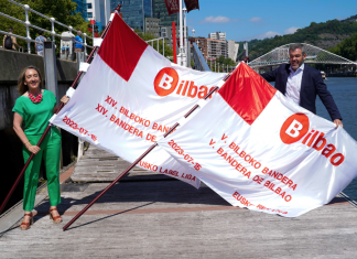Las regatas XIV y V Bandera de Bilbao se disputarán este sábado en aguas de la ría