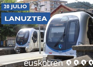 Paros en todos los servicios de Euskotren para denunciar la falta de personal