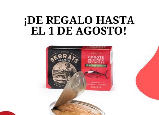 Regalo con tu pedido en la tienda de Conservas Serrats