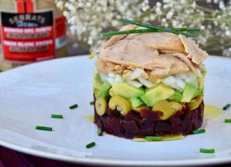 Serrats muestra las mejores maneras de usar el bonito del norte en nuestra mesa. Ensalada en timbal