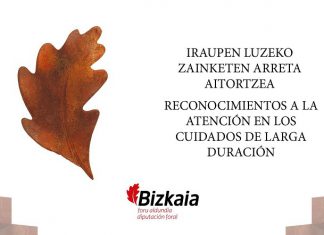 Bizkaia reconoce buenas prácticas de atención personalizada en los cuidados de larga duración