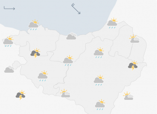 Las temperaturas no superarán los 25 °C