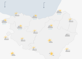 Hoy tendremos ambiente muy nuboso