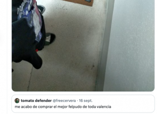 «El mejor felpudo de toda Valencia» arrasa en las redes sociales