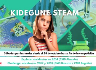 El Ayuntamiento de Bilbao trabajará la metodología STEAM en los Kidegunes y Gaztegunes