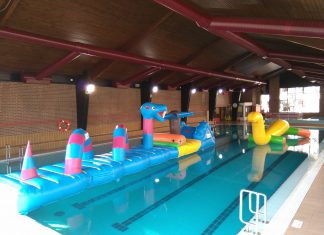 Bilbao Kirolak ofrece nuevas sesiones de hinchables en las piscinas en octubre, noviembre y diciembre
