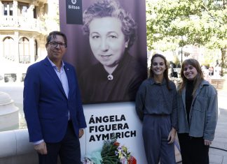 El Ayuntamiento de Bilbao realiza un homenaje a Ángela Figuera por el 121 aniversario de su nacimiento