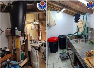 Operativo contra el tráfico de drogas en Orozko y Amurrio