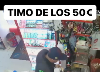 Un comercio vasco alerta del ‘timo de los 50 euros’