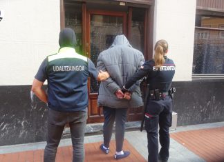 Detenido en Barakaldo un hombre acusado de un delito de tráfico de drogas