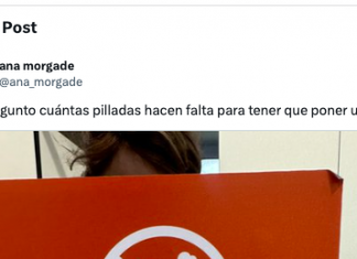 Ana Morgade se pregunta «cuántas pilladas hacen falta para tener que poner un cartel» como este