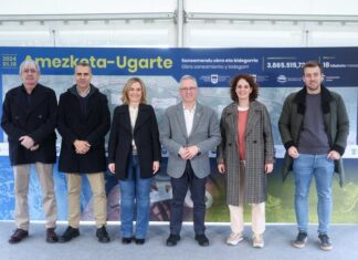 La Diputación, el Consorcio de Aguas y el Ayuntamiento de Amezketa destinan 3,8 millones de euros para un proyecto integral de saneamiento y movilidad sostenible